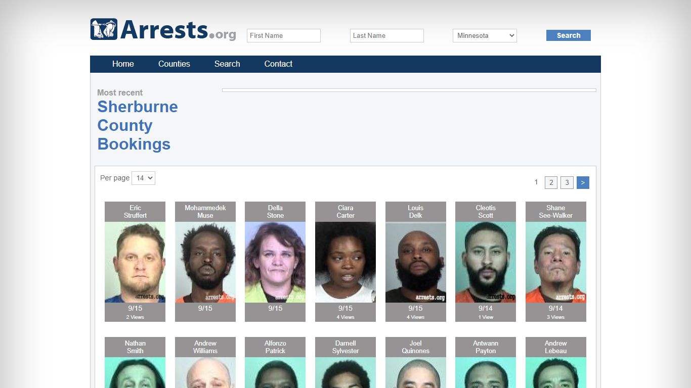 Sherburne County Arrests and Inmate Search