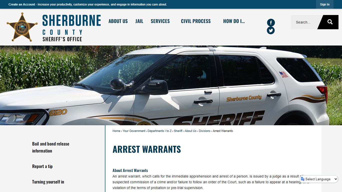 Arrest Warrants | Sherburne County, MN